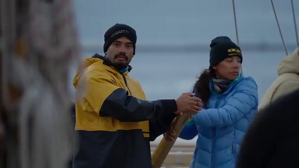 September 6, 2023 | Leg 7, Day 5. Departed Port Townsend, arrived at Neah Bay, Washington Crew Update The day's journey from Port Townsend to Neah Bay was mostly overcast. We were faced with brisk winds, cold temperatures, and light rains. By mid-afternoon, many of us were wearing all our layers. We cruised down the Salish Sea passing green enchanted forests and hills shrouded in mists along the coastline. And sea fog started to fill in behind us. We arrived at Neah Bay shortly after sunset, and