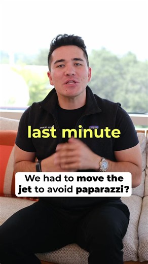 Client jet moved after paparazzi interference