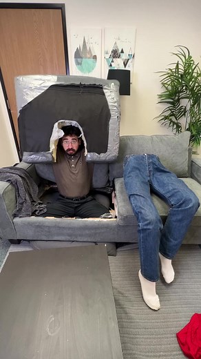 This fake leg prank will keep you laughing! | Michael & Friends