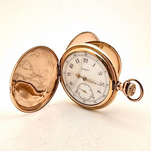 Vintage Pocket Watch- Elgin, Fancy Face, 12s. Circa 1900. Carved, High-quality Gold-filled Case. Completely Restored! Runs Well. Great Gift! - Etsy