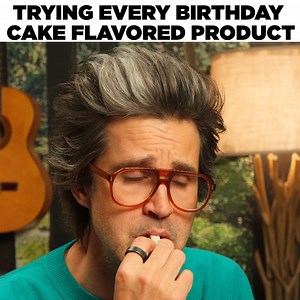 329K views · 4.5K reactions | Trying Every Birthday Cake Flavored | Rhett & Link | Facebook