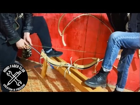 Making a traditional Chinese Recurve Bow based on an ancient craft book "Kaogongji" | HORN BOW