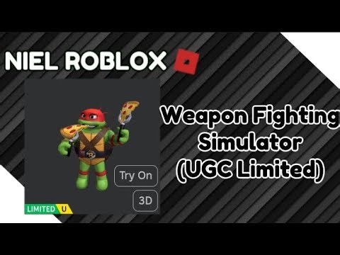 (UGC Limited) Weapon Fighting Simulator Script | Roblox