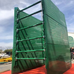 [Hot Item] Trench Box Shoring Solutions Safety Equipment for Pipeline Installation Infrastructure Shield