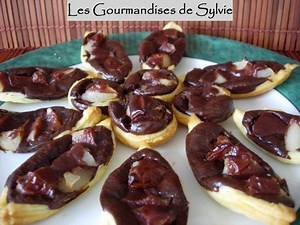 Recette de mini-tartelette poire-chocolat
