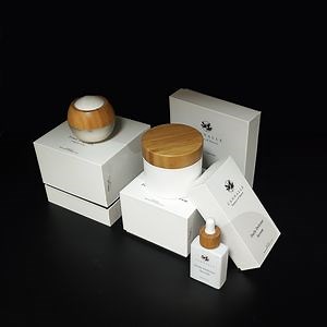 [Hot Item] Custom Gold Foil Logo Luxury Perfume Paper Box Lid Base Rigid Perfume Gift Box