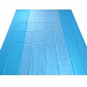 [Hot Item] Reinforced Fabric Non-Woven Table Surgical Drape Cover, Hydrophilic Non Woven PP PE SMS Sterile Mayo Hygiene Protection Sheet