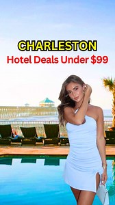 Charleston hotel rates are dropping fast! Explore charming stays under $99 — perfect for a last-minute beach escape, romantic weekend, or lowcountry adventure. 🛎️ Compare top-rated hotels side by side & book with confidence today. | Grab Hotel Deals