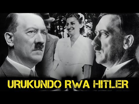⛔BYINSHI KU RUKUNDO RWA ADOLPH HITLER NA EVA BRAUN ♥️♥️♥️ ROMANTIC GUY