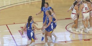 Jackrabbit women head down to Vermillion to defeat Coyotes 77-59
