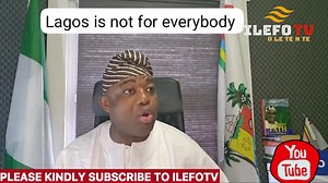 LAGOS IS NOT FOR EVERYONE! IF YOU DON’T HAVE WORK OR HOUSE DON’T COME- BALOGUN EKO BLOW HOT AGAIN | ILEFO TV