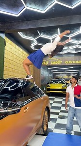 Mercedes से backflip #reelsvideoシ #reelsviralシ #viralreelsシ #reelsfbシ #viralvideoシ #couplegoals #acrobatics #gymnast #action | Hoshiyar Singh