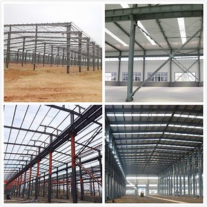 [Hot Item] Design Quick Build Hangar Warehouse Factory Steel Structure Workshop/Steel Frame Warehouse Building