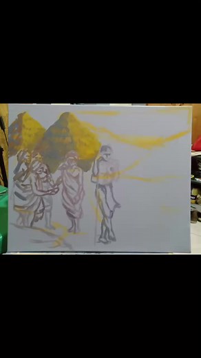 26 reactions | I painted our Igorot Head hunter Ancestor with three Igorot women and Severed head trophy from tribal war. ️ Acrylic on canvas 16x20 inches #reelsvideo #reelsfb #reelsviral #reels #Igorots #contemporaryart #artist #artwork #viral #portrait #art #Ifugao #bontoc #Benguet | Igorot ARTizan | Facebook