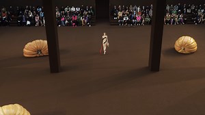 LOEWE Fall Winter 2022 Fashion that entices a reaction, stripped bare to a crude primitiveness with the thrill of kink. Touch is stimulated: shearling, leather, felt, latex, tweed, knit, 3D printed fiber, silk, resin. #LOEWEFW22 | LOEWE