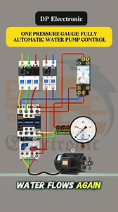14K views · 159 reactions | ONE PRESSURE GAUGE: FULLY AUTOMATIC WATER PUMP CONTROL.... #DPElecctronic #Elecctronic #Electrical #fblifestyle #instagramreels #interiordesign #electricalwrok #DPElecctronicfollow | 퐃퐏 퐄퐥퐞퐜퐜퐭퐫퐨퐧퐢퐜 | Facebook