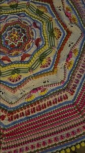 Finished. Crochet #Spring Fling Garden. Pattern by debi dearest.