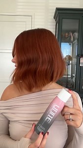 1.7K views | dry, thirsty hair? @_annabellehooper shows us how she gives her mane an extra boost of hydration using our Argan + Macadamia nut oil-infused U:DRY Fresh Dry Conditioner 朗 Not only does it instantly moisturize, but it also smoothes frizz & flyaways, seals ends, softens, protects from UV/heat, and adds a satiny-sheen finish to all hair types. Use in between washes to restore and re-energize locks, or on clean hair to style. | UNITE Hair | Facebook