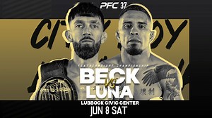 5.8K views · 43 reactions | We're days away from Chance Beck defending his title against the hometown, Luis Luna at the Lubbock Memorial Civic Center  Don't miss this bad ass fight card this Saturday! Tickets and PPV are available now at www.peakfighting.com Geena Lucille Victory Combat Sports Academy Shannon Driscoll Mortonl | Peak Fighting | Facebook