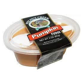 Amish Fudge Cup Pumpkin 3oz with spoon