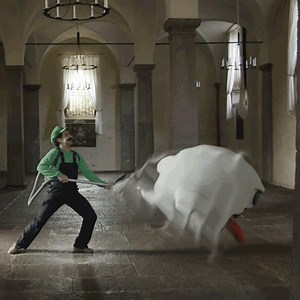 LUIGI is ready to hunt some Ghosts tonight! #halloween #Luigi #Ghost | LokmanVideo
