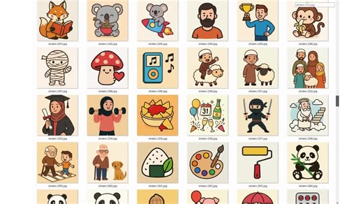 Cute Kawaii Aesthetic Sticker Pack | Trendy Vinyl Die-cut Decals for Laptop, Water Bottle, Planner, Journaling, Scrapbooking, Gifts - Etsy