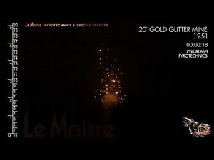 LeMaitre Pyroflash: Glitter Stage Mine