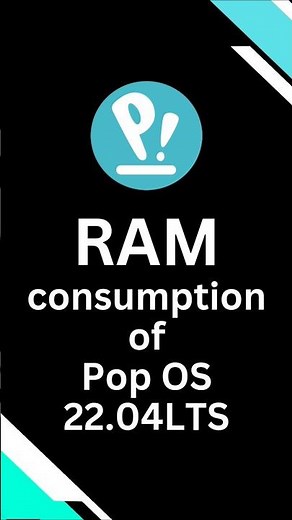 RAM Usage Test: Pop!_OS 22.04 LTS #popos #linux
