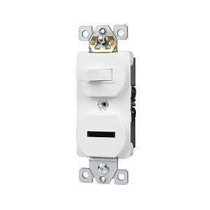 [Hot Item] US Standard 15A Single-Pole Toggle Wall Switch with Pilot Light (YQLTS215)