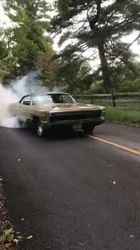 1970 Plymouth Sport fury gt giant burnout! 440 Super Commando