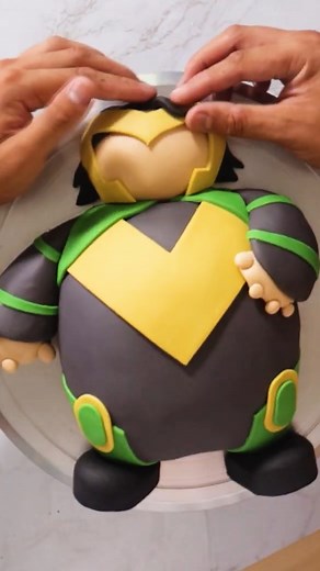 3.7K views · 71 reactions | Cutest chubby Loki cake you'll ever see  | Koalipops | Facebook