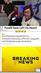 Pundit Gets Left On Heard 🤣🤣🤣🤣