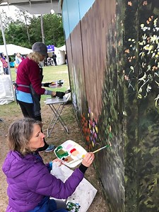 PODS® Houston Promoted Art Awareness with Interactive Mural