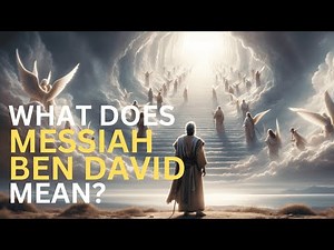 WHAT DOES MESSIAH BEN DAVID MEAN?