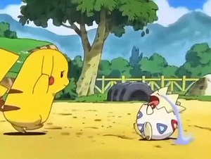 Pikachu, Squirtle & Bulbasaur babysit Togepi