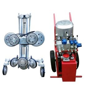 [Hot Item] 25kw Diamond Wire Saw Machine for Granite Stone