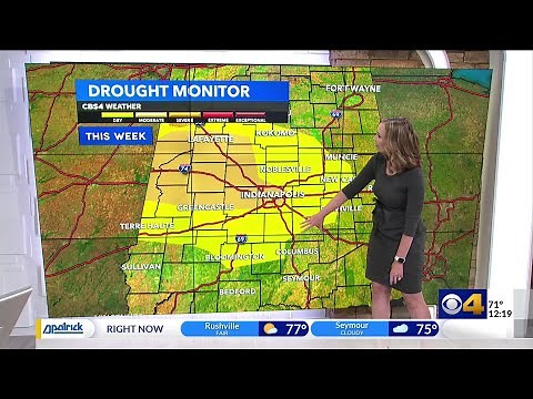 Krista forecasts more scattered showers
