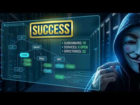 Website making | Enumeration Techniques Done🔴 LIVE | Ethical Hacking | Cyber security