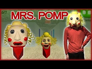 How to Make: Mrs. Pomp Cosplay Mask! (Baldi's Basics)