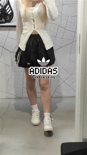 Adidas skirt 🤍🌸 #aesthetic #fashion #pinterest #ootd #adidas