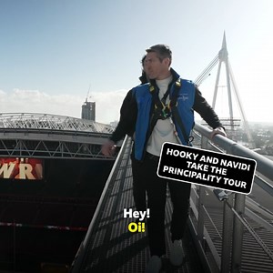 10K views · 49 reactions | Josh Navidi and James Hook 'drop in' to the Principality Stadium for a behind the scenes tour... Watch Sin Bin now on #iPlayer | BBC Cymru Wales | Facebook