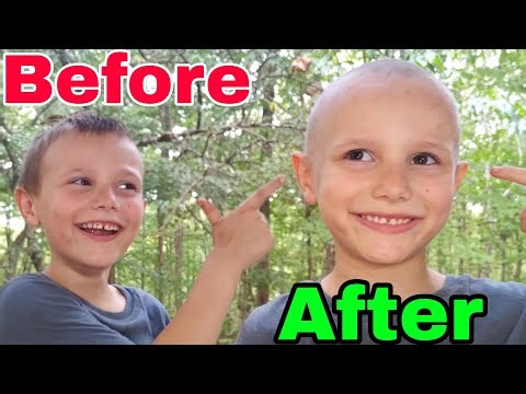 How to give a Buzz cut with Zero guard! Bubba goes bald again.