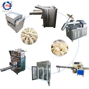 [Hot Item] Máquina automática de gyoza de dumplings, raviolis, pierogi, pelmeni, máquina para hacer empanadas