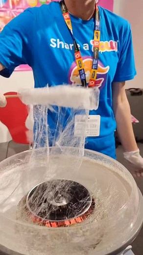 More passion, more energy, more sugar-free cotton candy on Anuga🍭 😁🍬 #tjmaxx #anuga #anuga2023 #zollicandy #zollipops #foodshow #sugarfreecottoncandy #cottoncandy | ZolliCandy