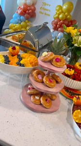 This was an unforgettable Baby Shower Brunch experience complete with a Gourmet Omelet station, Mimosa bar, and Shrimp and Grits Martinis. The self serve buffet included French Toast, Bacon, Sausage, and Fresh Fruit. To ensure everyone had a blast, the host had a water slide for kids and a ice cream truck for all to enjoy. Let’s bring your vision to life! Please send me a message so we can discuss the details of your upcoming event. Info@chefstevecreations.com #babyshower #Brunchtime #brunch #br