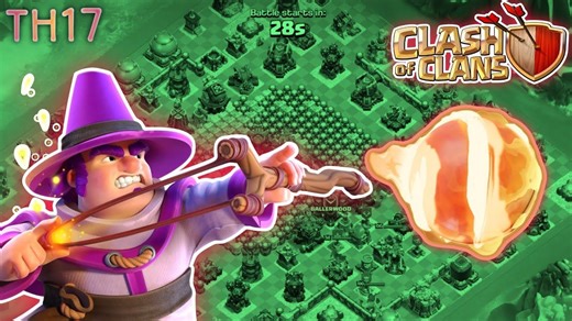 【部队发射器实战】Troop Launcher Furnace Fireball Apprentice Warden Clash of Clans