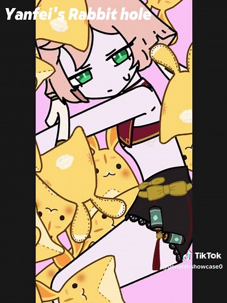 Yanfei's Rabbit hole#genshinimpact #genshinimpactedit #genshin #hoyoverse #mihoyo #cute #fyp #fypツ #edit #kawaii #anime #handwriting #game #gaming #yanfei #yanfeigenshinimpact #yanfeigenshin cr.零落ACE