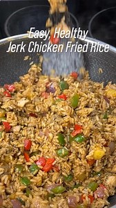 17K views · 148 reactions | My Jerk Chicken Fried Rice is PACKED with...