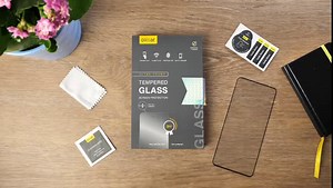 Olixar Screen Protector for Samsung Galaxy S20 Plus, Tempered Glass - Reliable Protection, Supports Device Features - Full Video Installation Guide