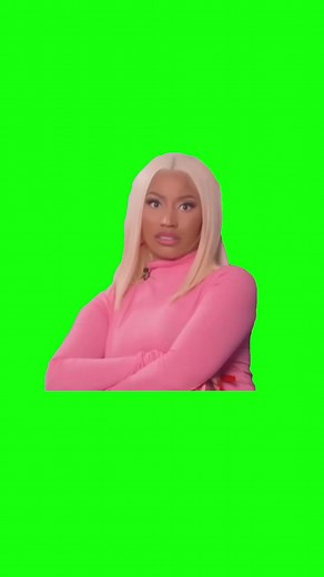 Nicki Minaj Glitch Green Screen Memes